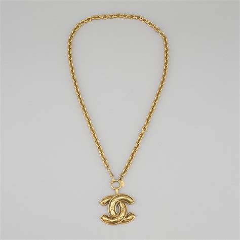 chanel halsband|chanel ring necklace.